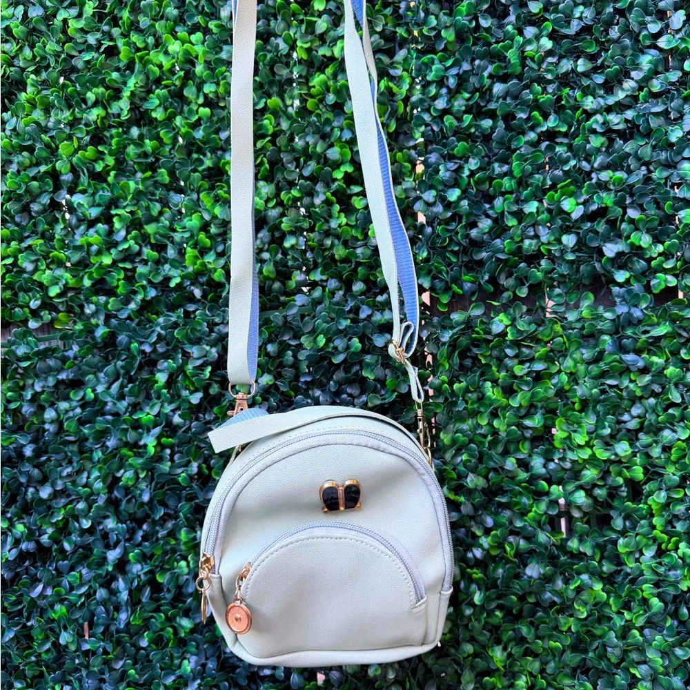 Mint Green Mini Backpack - Picture 2 of 2